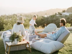 The Floor Pillow - Lauren'S Navy Stripe^Business & Pleasure Co. Clearance