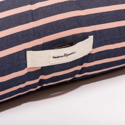The Floor Pillow - Monaco Navy And Pink Stripe^Business & Pleasure Co. Sale