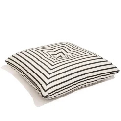 The Floor Pillow - Monaco Black Stripe^Business & Pleasure Co. Hot