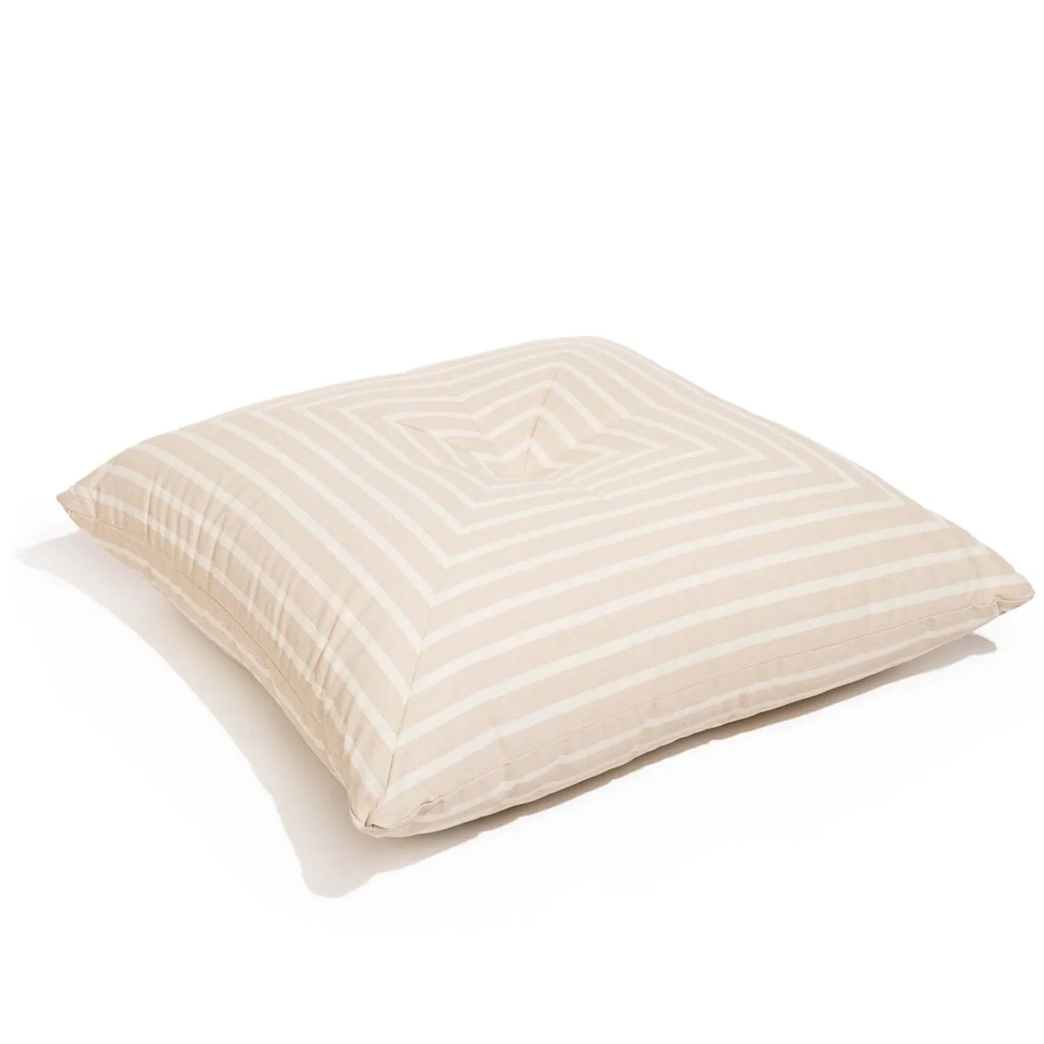 The Floor Pillow - Monaco Natural Stripe^Business & Pleasure Co. Best