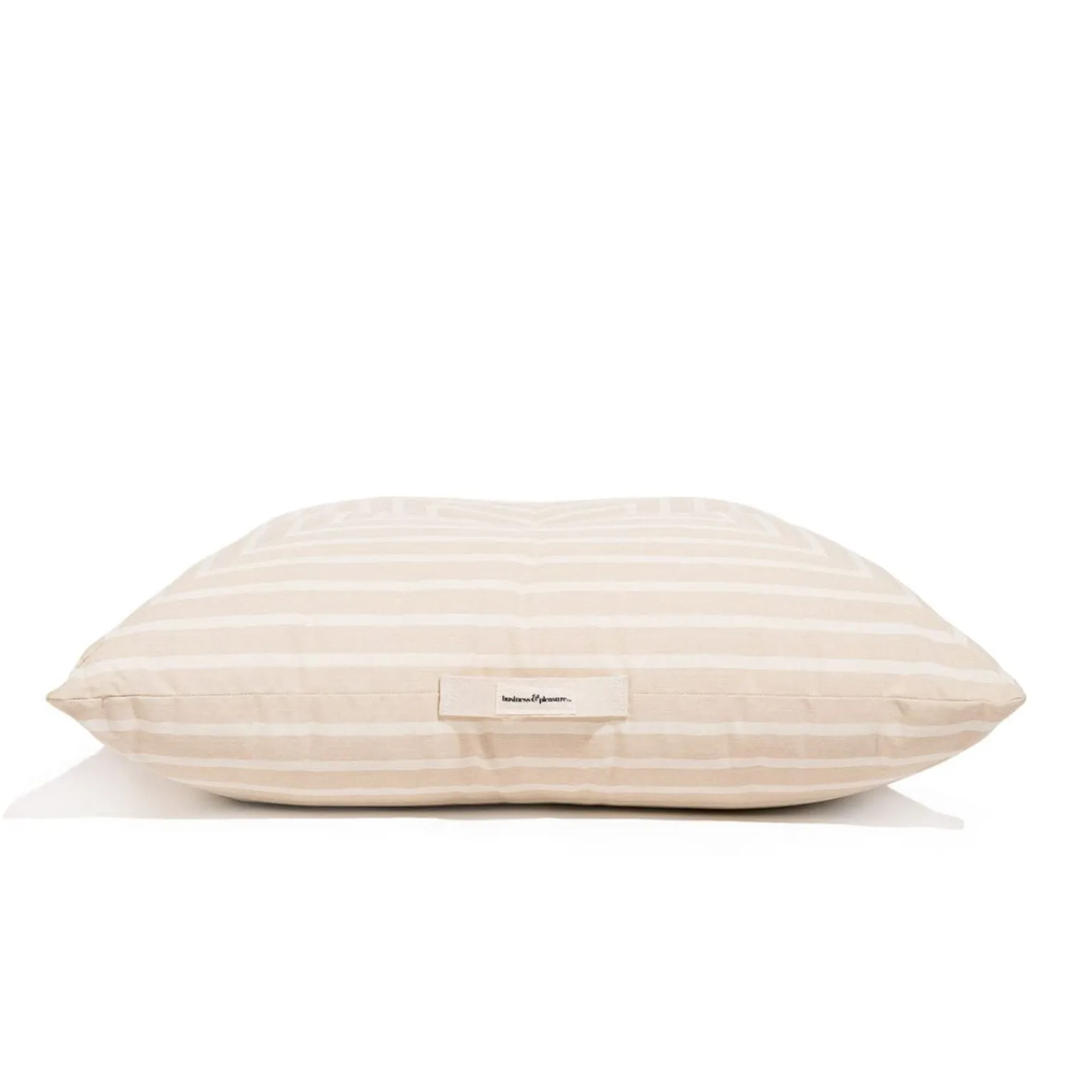 The Floor Pillow - Monaco Natural Stripe^Business & Pleasure Co. Best
