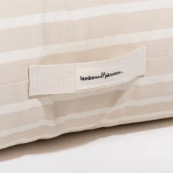 The Floor Pillow - Monaco Natural Stripe^Business & Pleasure Co. Best
