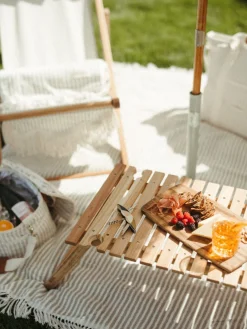 The Folding Picnic Table - Teak^Business & Pleasure Co. Sale