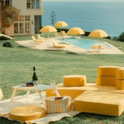 The Folding Picnic Table - Antique White^Business & Pleasure Co. Clearance