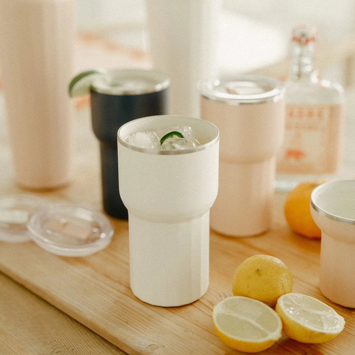 The Hemingway Drinkware - Highball - Antique White - 12 Oz^Business & Pleasure Co. Outlet