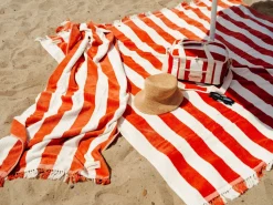 The Holiday Beach Blanket - Le Sirenuse Capri Stripe^Business & Pleasure Co. Clearance