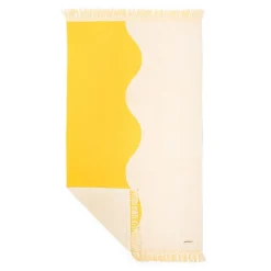 The Holiday Beach Towel - Ocean Mimosa Stripe^Business & Pleasure Co. Outlet