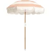 The Holiday Beach Umbrella - Pink Capri Stripe^Business & Pleasure Co. Discount