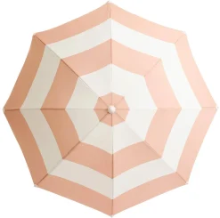The Holiday Beach Umbrella - Pink Capri Stripe^Business & Pleasure Co. Discount