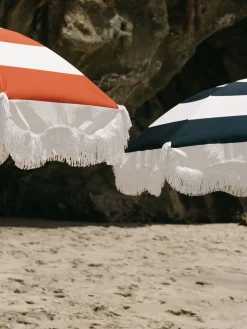 The Holiday Beach Umbrella - Le Sirenuse Capri Stripe^Business & Pleasure Co. Sale