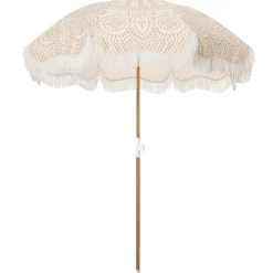 The Holiday Beach Umbrella - Eyelet^Business & Pleasure Co. Outlet