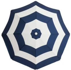 The Holiday Beach Umbrella - Navy Capri Stripe^Business & Pleasure Co. Clearance