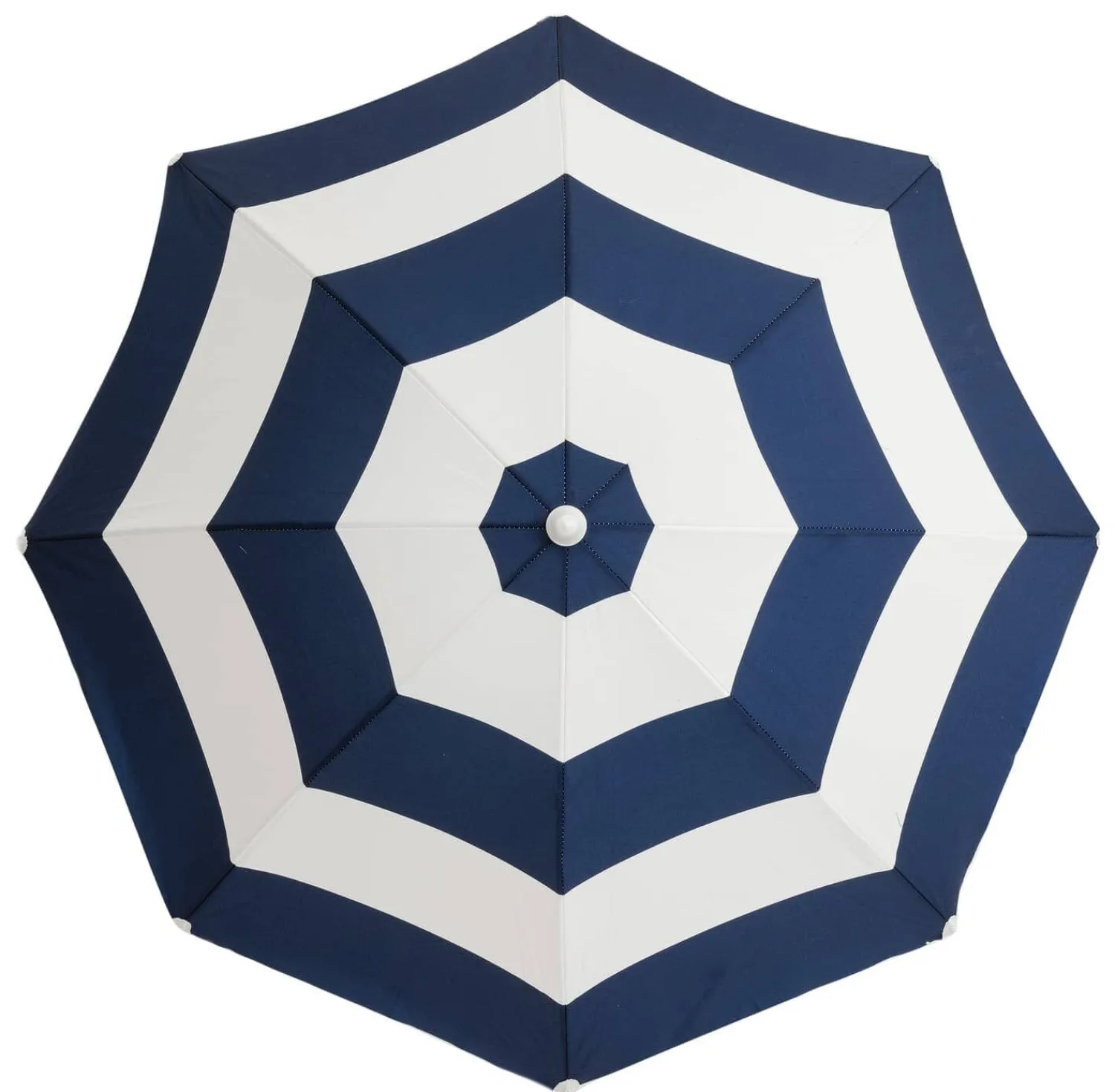 The Holiday Beach Umbrella - Navy Capri Stripe^Business & Pleasure Co. Clearance