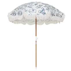 The Holiday Beach Umbrella - Le Basque Navy^Business & Pleasure Co. Clearance