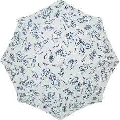 The Holiday Beach Umbrella - Le Basque Navy^Business & Pleasure Co. Clearance