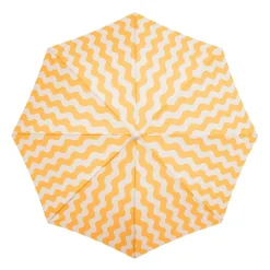 The Holiday Beach Umbrella - Ocean Mimosa Stripe^Business & Pleasure Co. Hot