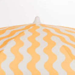 The Holiday Beach Umbrella - Ocean Mimosa Stripe^Business & Pleasure Co. Hot