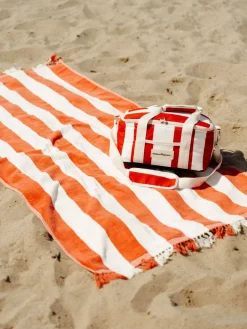 The Holiday Cooler Bag - Le Sirenuse Capri Stripe^Business & Pleasure Co. Clearance