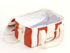 The Holiday Cooler Bag - Le Sirenuse Capri Stripe^Business & Pleasure Co. Clearance