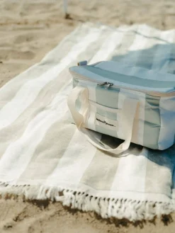 The Holiday Cooler Bag - Sage Capri Stripe^Business & Pleasure Co. Discount