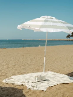 The Holiday Cooler Bag - Sage Capri Stripe^Business & Pleasure Co. Discount