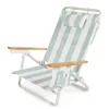 The Holiday Tommy Chair - Sage Capri Stripe^Business & Pleasure Co. Best