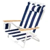 The Holiday Tommy Chair - Navy Capri Stripe^Business & Pleasure Co. Fashion