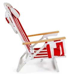 The Holiday Tommy Chair - Le Sirenuse Capri Stripe^Business & Pleasure Co. Discount