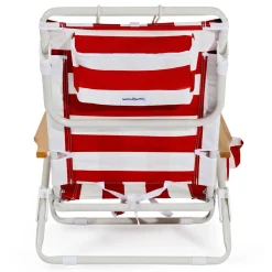 The Holiday Tommy Chair - Le Sirenuse Capri Stripe^Business & Pleasure Co. Discount