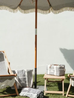 The Market Umbrella - Lauren'S Navy Stripe^Business & Pleasure Co. Outlet