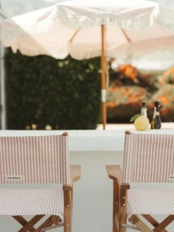 The Market Umbrella - Lauren'S Pink Stripe^Business & Pleasure Co. Best