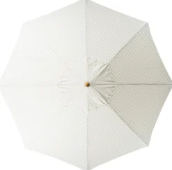 The Market Umbrella - Lauren'S Sage Stripe^Business & Pleasure Co. Clearance