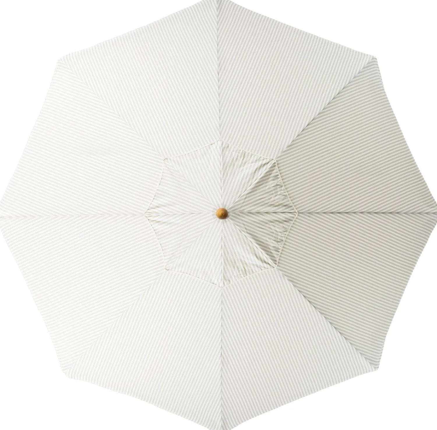 The Market Umbrella - Lauren'S Sage Stripe^Business & Pleasure Co. Clearance