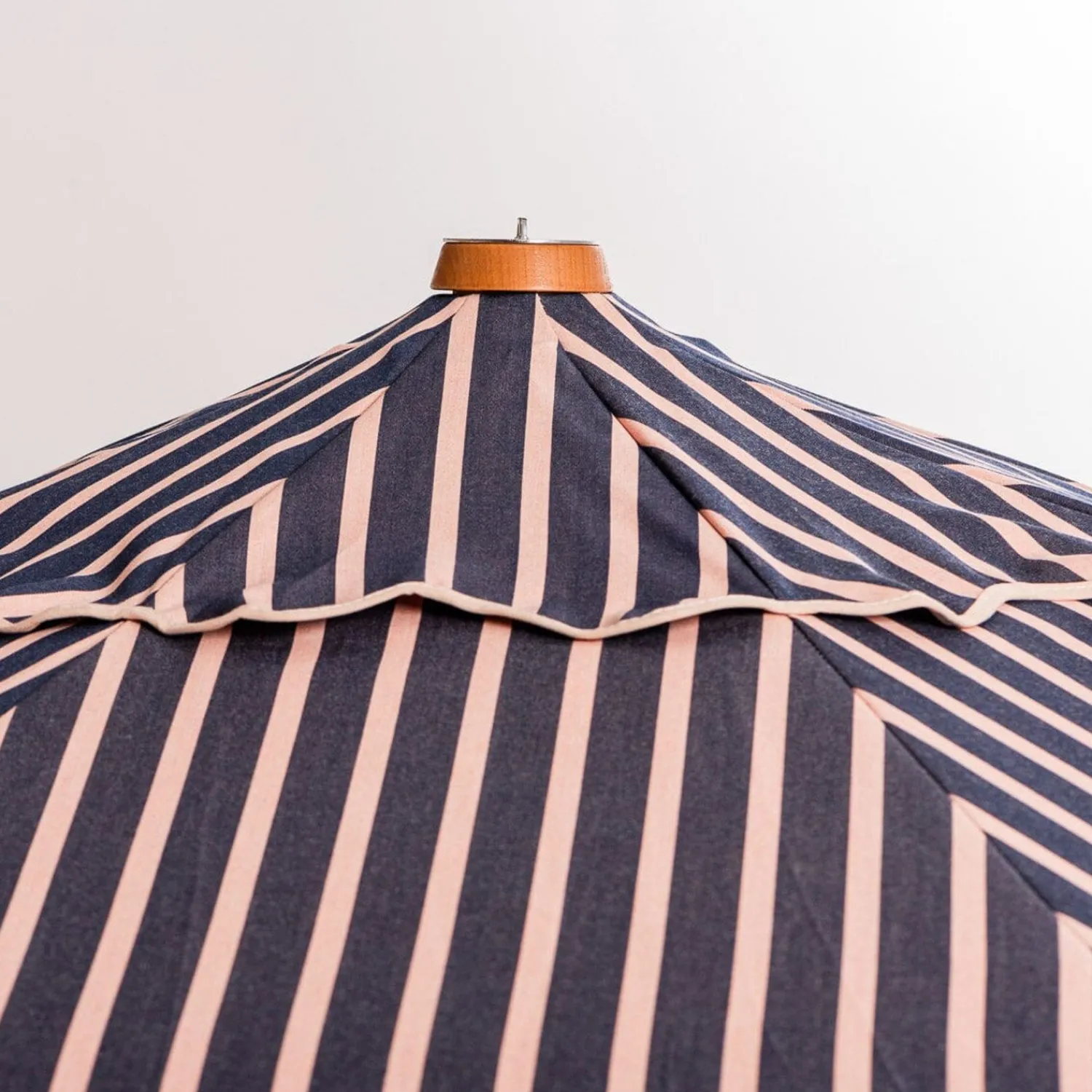 The Market Umbrella - Monaco Navy And Pink Stripe^Business & Pleasure Co. Sale