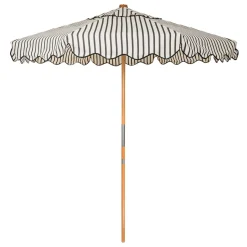 The Market Umbrella - Monaco Black Stripe^Business & Pleasure Co. Online