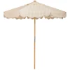 The Market Umbrella - Monaco Natural Stripe^Business & Pleasure Co. Outlet
