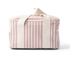 The Mini Cooler Bag - Lauren'S Pink Stripe^Business & Pleasure Co. Clearance