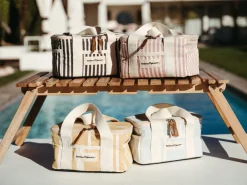 The Mini Cooler Bag - Lauren'S Navy Stripe^Business & Pleasure Co. Hot