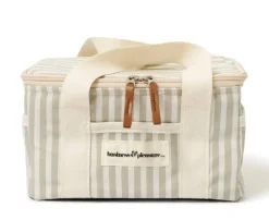 The Mini Cooler Bag - Lauren'S Sage Stripe^Business & Pleasure Co. Discount