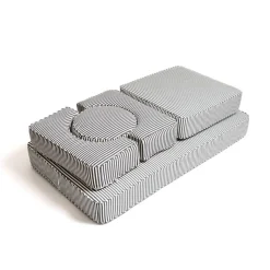 The Modular Pillow Stack - Lauren'S Navy Stripe^Business & Pleasure Co. Clearance