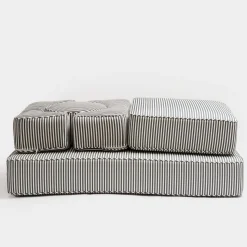 The Modular Pillow Stack - Lauren'S Navy Stripe^Business & Pleasure Co. Clearance