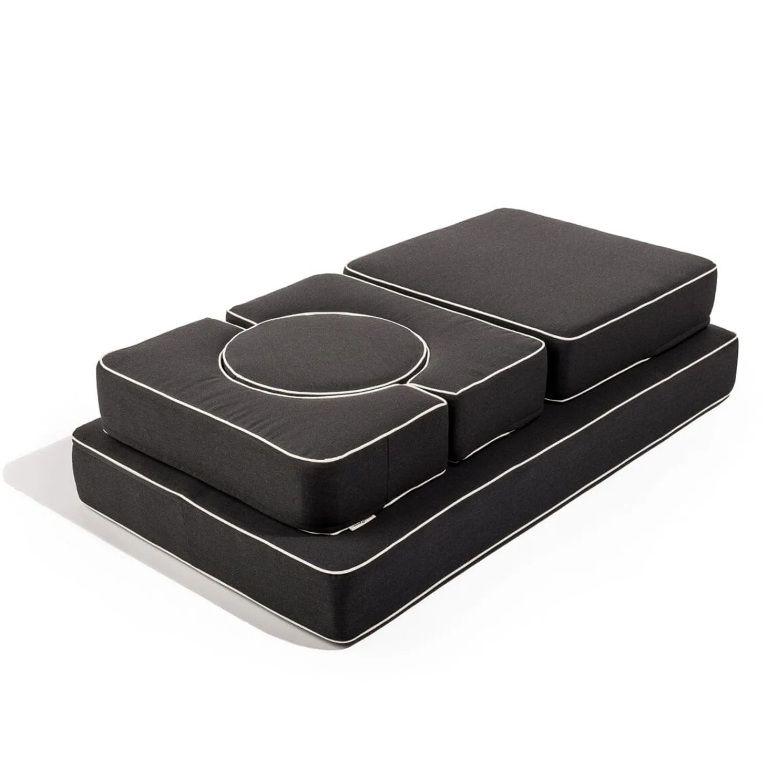 The Modular Pillow Stack - Rivie Black^Business & Pleasure Co. Fashion