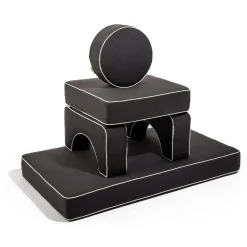 The Modular Pillow Stack - Rivie Black^Business & Pleasure Co. Fashion