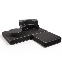 The Modular Pillow Stack - Rivie Black^Business & Pleasure Co. Fashion