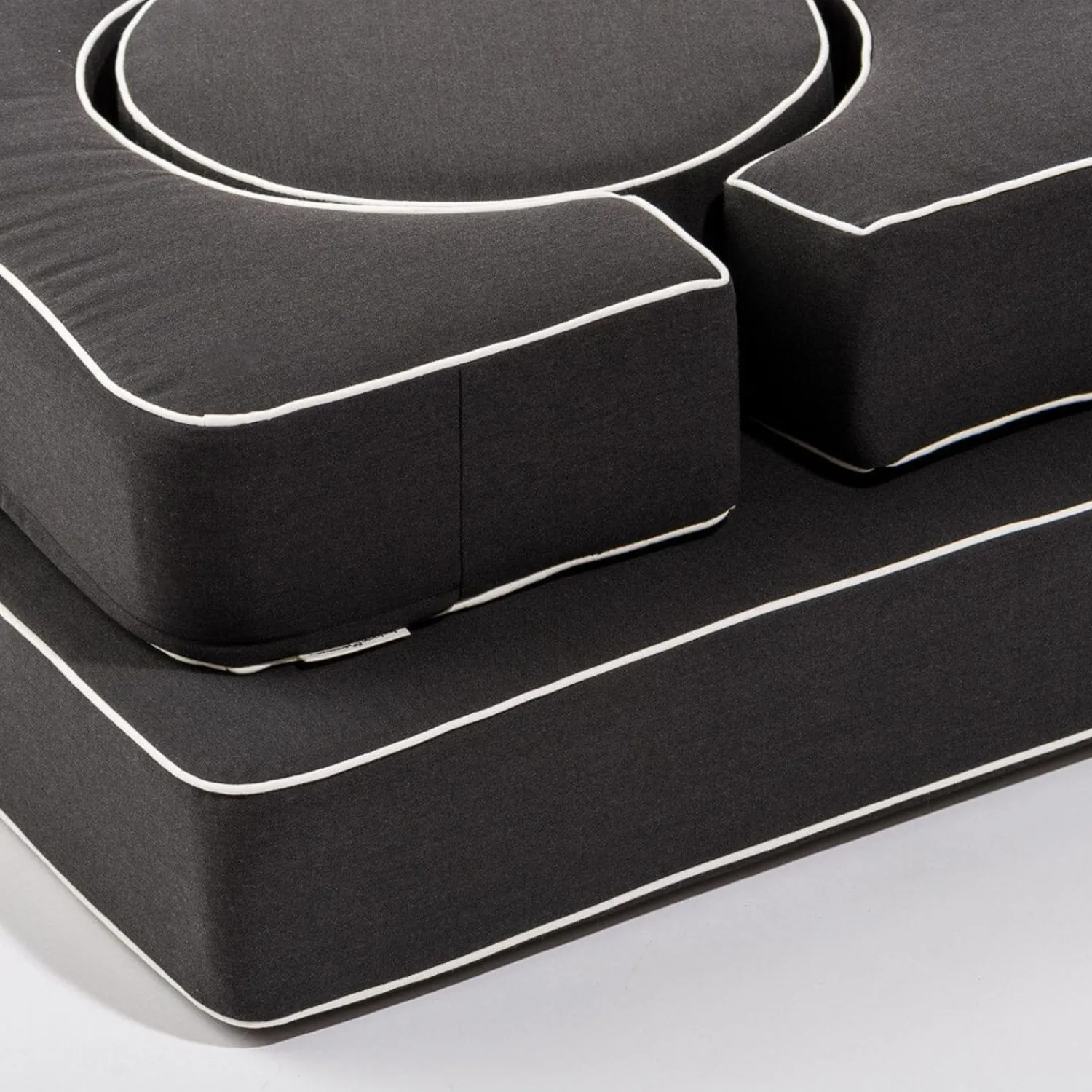 The Modular Pillow Stack - Rivie Black^Business & Pleasure Co. Fashion