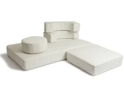 The Modular Pillow Stack - Lauren'S Sage Stripe^Business & Pleasure Co. New