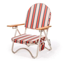 The Pam Chair - Bistro Dusty Pink Stripe^Business & Pleasure Co. Fashion