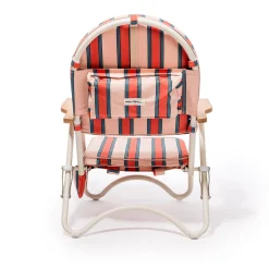 The Pam Chair - Bistro Dusty Pink Stripe^Business & Pleasure Co. Fashion