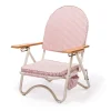The Pam Chair - Laurens Pink Stripe^Business & Pleasure Co. Sale