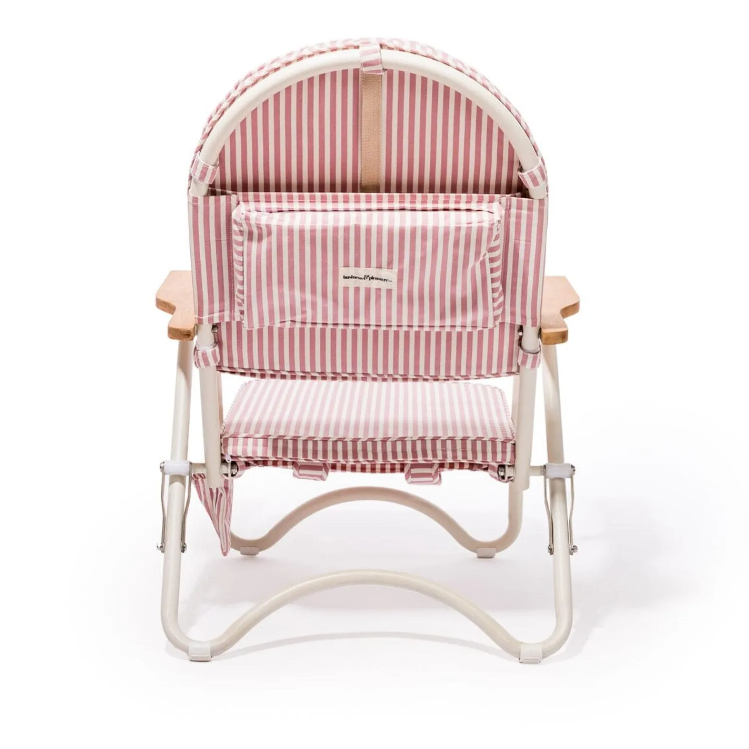 The Pam Chair - Laurens Pink Stripe^Business & Pleasure Co. Sale